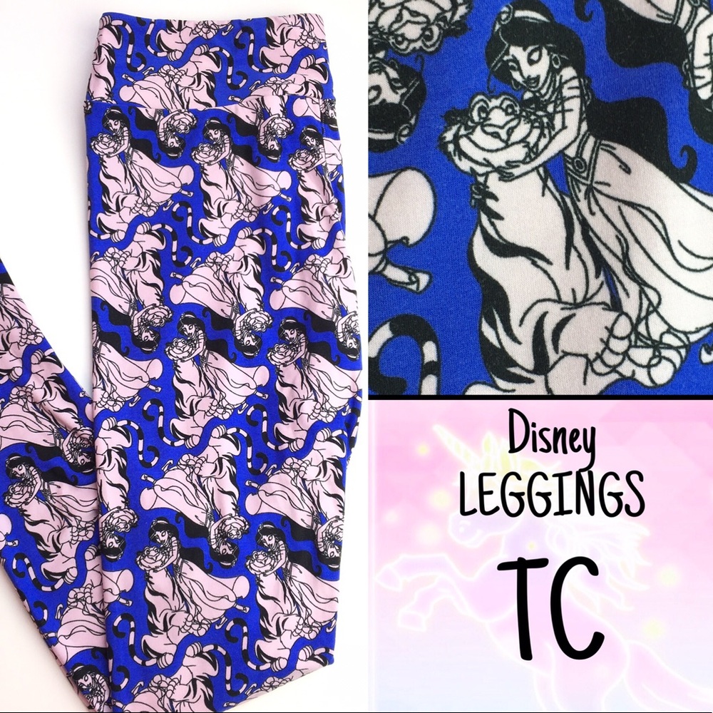 LuLaRoe Leggings TC DISNEY Princess Jasmine New